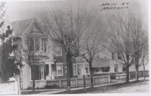 8 Old Houses on the west side of Main Street, Markham Village, M.1988