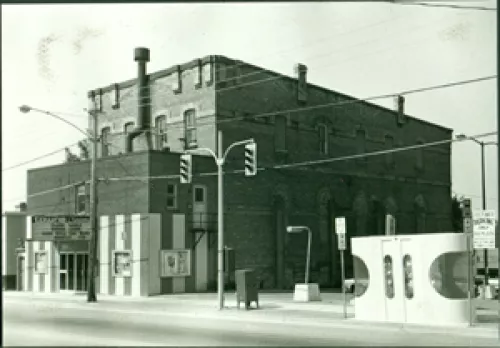 Old Town Hall as a movie theatre