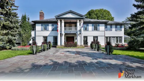Photo of Heintzman House promoting Doors Open Markham