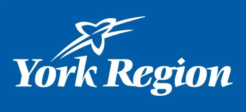 logo of the Regional Municipality of York (white on blue background)