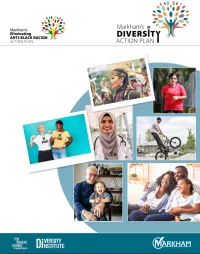 Markham’s Diversity Action Plan Cover