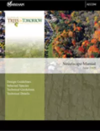 Trees for Tomorrow: Streetscape Manual cover