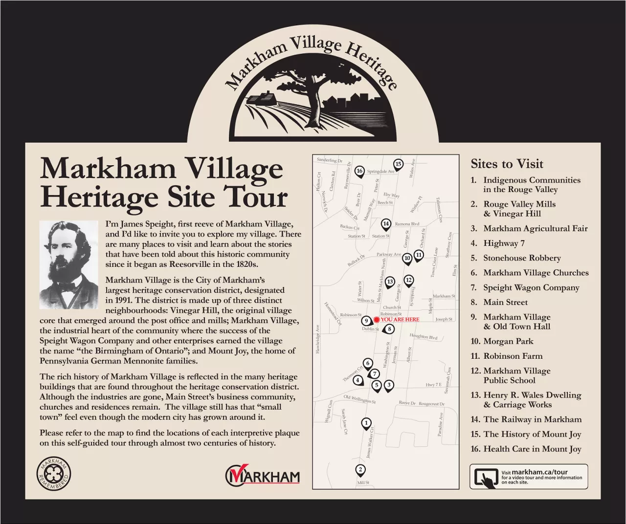 Markham Village Heritage Site Tour 