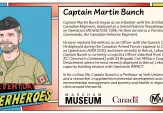 Captain Martin Bunch began his service with the 3rd Battalion Royal Canadian Regiment as a peacekeeper in Cyprus (1986), then as a paratrooper with 3 Commando, the Canadian Airborne Regiment. He later rejoined the military as an Officer with the Queen’s Own Rifles, deploying on Operation LASER (2020) and to Beirut on Operation IMPACT. In civilian life, Captain Bunch is a Professor at York University, specializing in environmental development and urban management in impoverished cities. Learn more at Markham