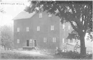 Union Mills on the Rouge River, built 1841, burned 1930s