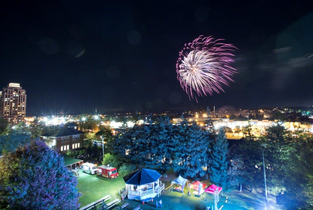 Fireworks at Markham 225